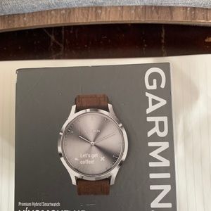 Garmin Vivomove HR Premium Hybrid Smartwatch.(with built GPS)